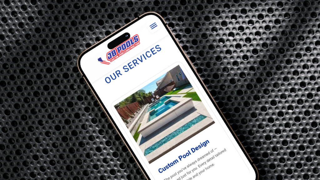 Diseño y desarrollo del sitio web de JB Pools